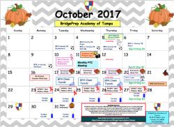 October Calendar